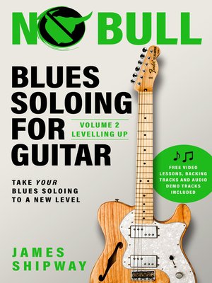 cover image of Blues Soloing for Guitar, Volume 2